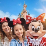 BILET DISNEYLAND  1 DZIEŃ / 2 PARKI  DATOWANY