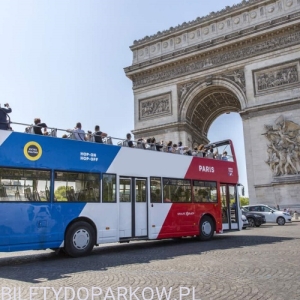 Bilet Hop On Hop Off Paryż - 2 dni