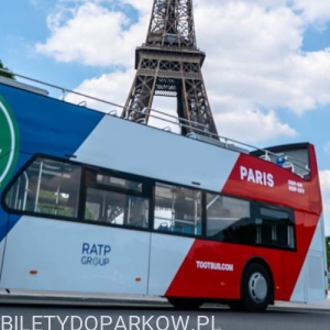 Bilet Hop On Hop Off Paryż - 1 dzień