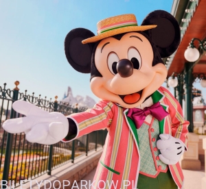 BILET DISNEYLAND 3 DNI - 2 PARKI  DATOWANY