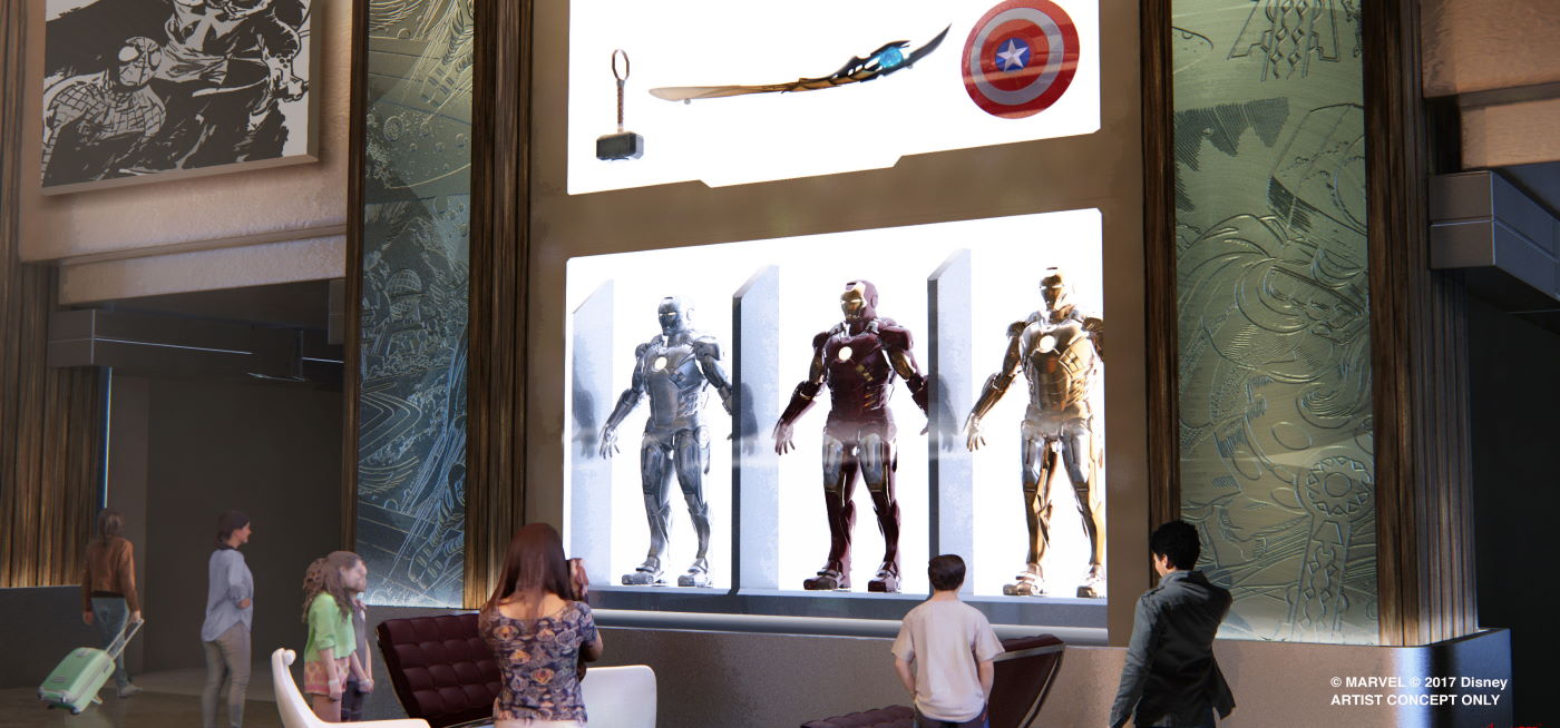 nowy hotel New York the Art of Marvel